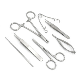 MILTEX Veterinary Microsurgery Instrument Kit (without Cassette & Mat). MPN: 6890-NC