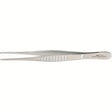 MILTEX Tissue Forceps 1 X 2 teeth, delicate pattern fluted handles, 6" (15.2 cm). MPN: 6-96