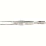 MILTEX Tissue Forceps 1 X 2 teeth, delicate pattern fluted handles, 6" (15.2 cm). MPN: 6-96