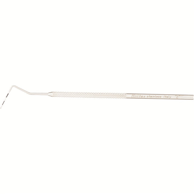 MILTEX Dental Probe- C-Type, Single Ended, Serrated Handle. MPN: 69-6216