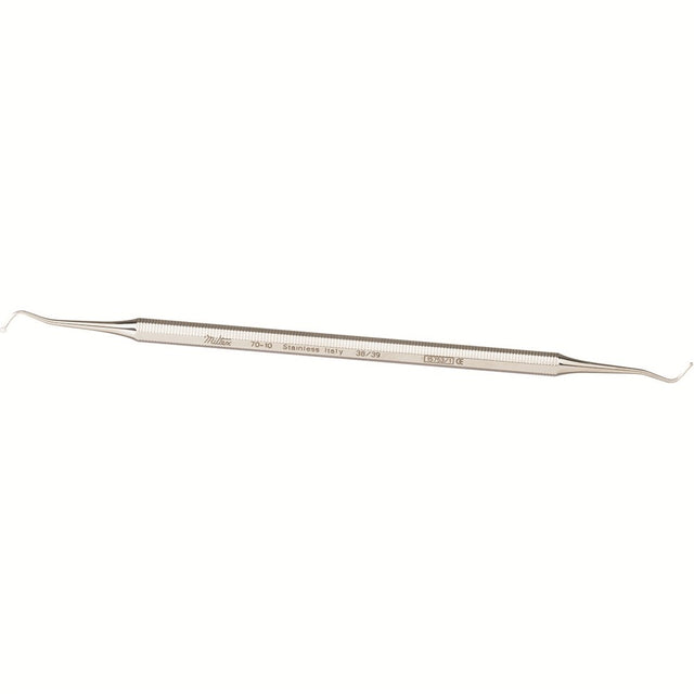 MILTEX Dental Excavator 6-1/2" (164.5mm), No. 38/39, Double-Ended, Round Handle. MPN: 70-10