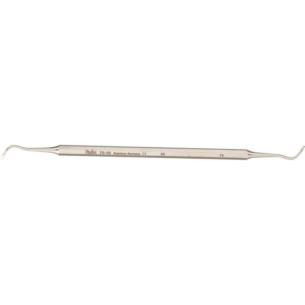 MILTEX Dental Excavator #22, Octagonal, Double End. MPN: 70-18