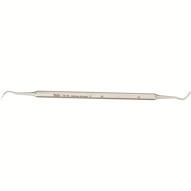 MILTEX Dental Excavator #22, Octagonal, Double End. MPN: 70-18