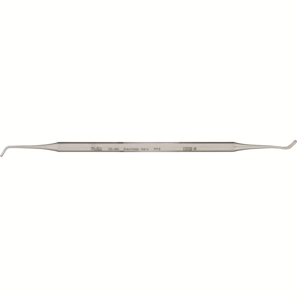 MILTEX Dental Plastic Filling Instrument, No. 3, Octagonal Handle, Double Ended. MPN: 70-180