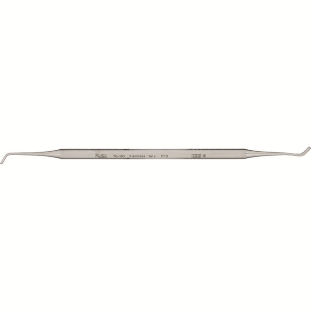 MILTEX Dental Plastic Filling Instrument, No. 3, Octagonal Handle, Double Ended. MPN: 70-180