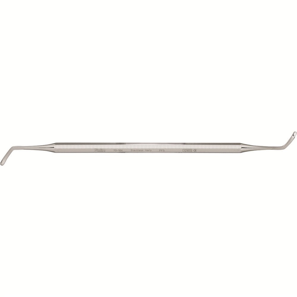 MILTEX Dental Plastic Filling Instrument, 6-1/2" (164.5mm), No. 5, Double-Ended, Octagonal Handle. MPN: 70-184
