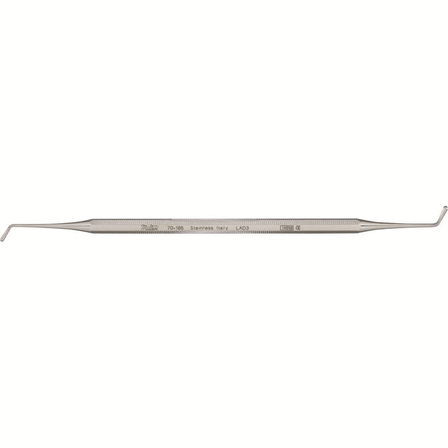 MILTEX Dental Plastic Filling Instrument, LADMORE 3, Octagonal Handle, Double Ended. MPN: 70-186