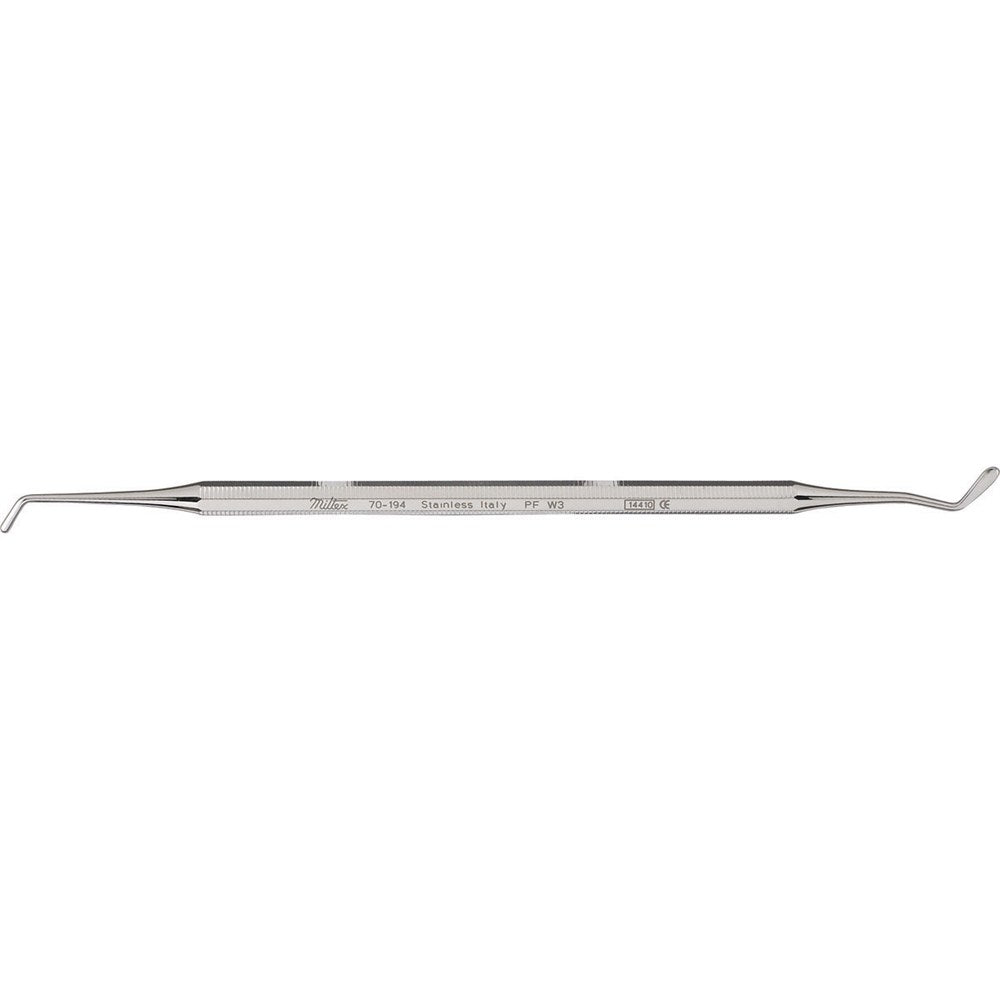 MILTEX Dental Plastic Filling Instrument, W3 Double-Ended, Octagonal Handle. MPN: 70-194