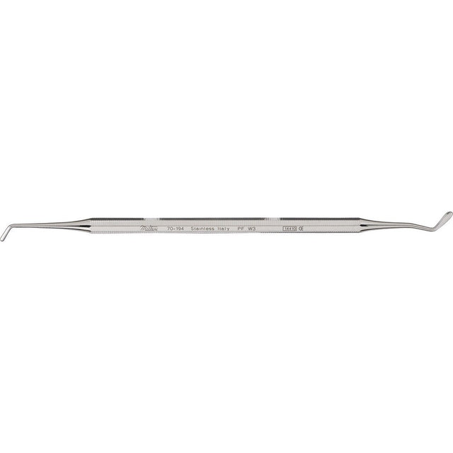 MILTEX Dental Plastic Filling Instrument, W3 Double-Ended, Octagonal Handle. MPN: 70-194