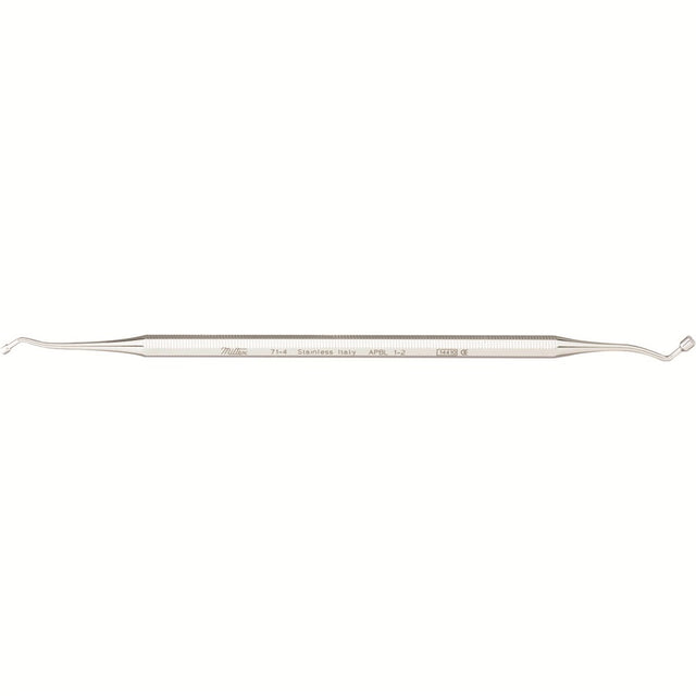 MILTEX Dental Amalgam Plugger & Condenser, Octagonal, Blacks 1- 2 (1.5mm - 2.5mm). MPN: 71-4