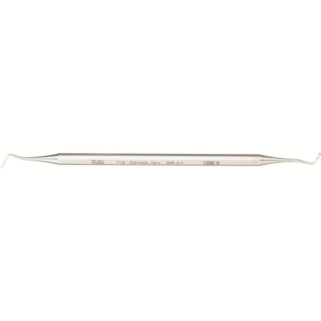 MILTEX Dental Amalgam Plugger & Condenser, Octagonal, Marquette 0/1. MPN: 71-6