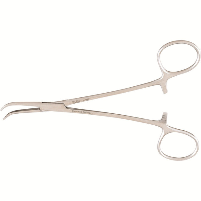 MILTEX DANDY Forceps, 5-1/2", curved sideways. MPN: 7-102