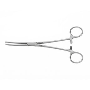 MILTEX ROCHESTER-OCHSNER Forceps, 8-3/4" (225mm), Curved, 1x 2 Teeth. MPN: 7-166