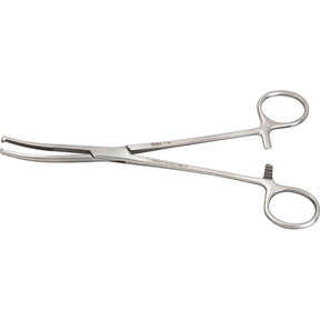 MILTEX MICULICZ Peritoneal Forceps 1 X 2 teeth, 8" (20.3 cm), slight curve. MPN: 7-190