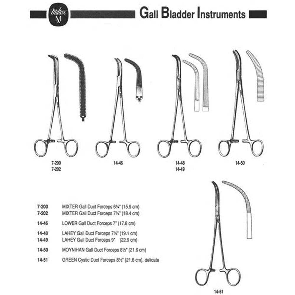 MILTEX MIXTER Forceps, 6-1/4" (15.9 cm), fully curved. MPN: 7-200 - Image 3