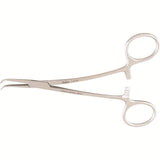 MILTEX MIXTER Forceps LEE Modified, 5-1/4" (135mm), curved jaws & angled shank, delicate. MPN: 7-210A