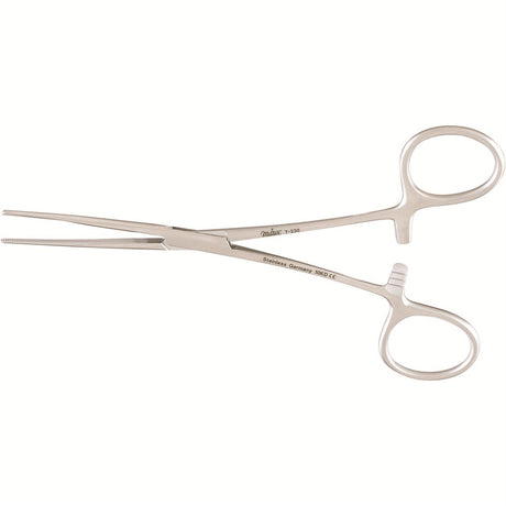 MILTEX BAINBRIDGE Forceps, 6" (15.2 cm), straight, longitudinal serrations, cross tip serrations. MPN: 7-230
