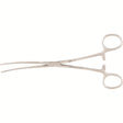 MILTEX BAINBRIDGE Forceps, 7-1/4" ( 18.4 cm), curved, longitudinal serrations, cross tip serrations. MPN: 7-236