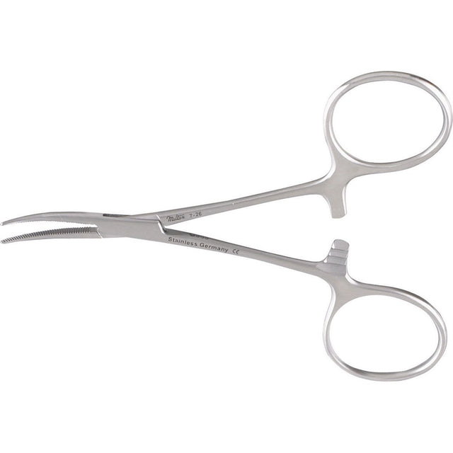 MILTEX HARTMAN Mosquito Forceps, 3-7/8" (99mm), curved. MPN: 7-26