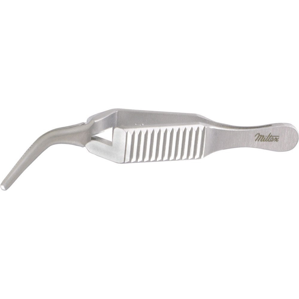 MILTEX DIETHRICH Micro Bulldog Clamp, 1-3/4" (44mm), angled jaws 8 mm X 1.2 mm. MPN: 7-315