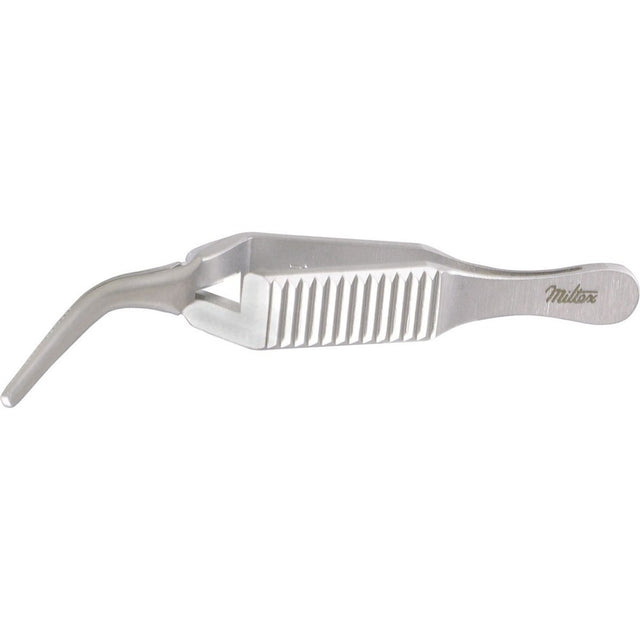 MILTEX DIETHRICH Micro Bulldog Clamp, 1-3/4" (44mm), angled jaws 8 mm X 1.2 mm. MPN: 7-315