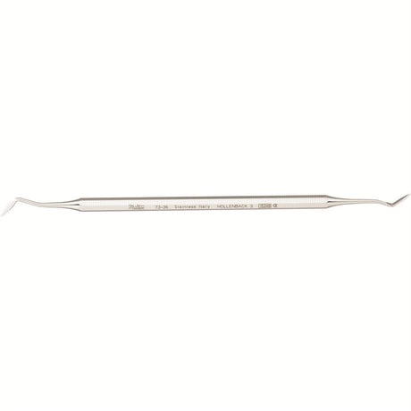MILTEX Dental Carver, Hollenback 3, Double End, Octagonal. MPN: 73-36