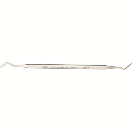 MILTEX Dental Wax and Amalgam Carver, Ward 2, Double End, Octagonal. MPN: 73-42