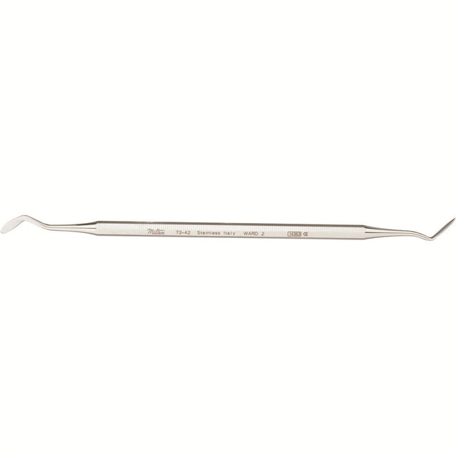 MILTEX Dental Wax and Amalgam Carver, Ward 2, Double End, Octagonal. MPN: 73-42