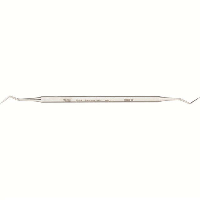MILTEX Dental Carver, Wall 1, Double End, Octagonal. MPN: 73-44