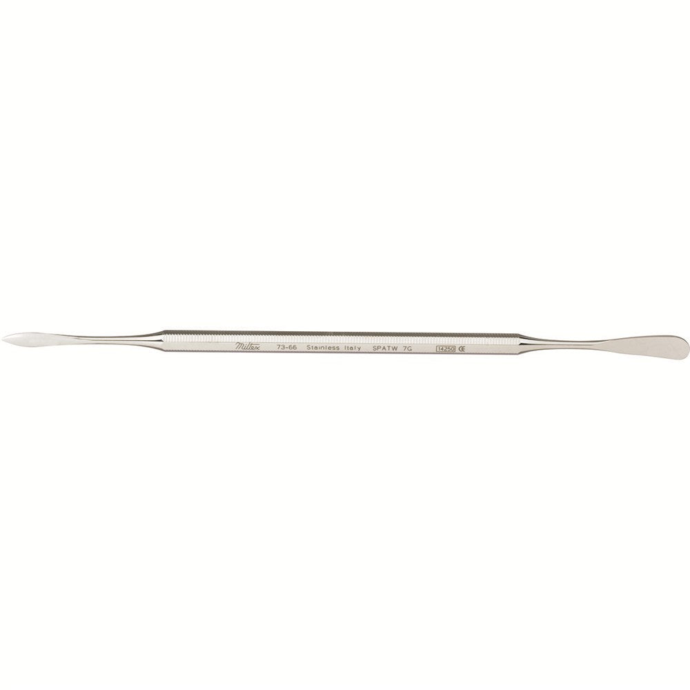 MILTEX Dental Wax Spatula, W-7G, Double-Ended, Octagonal Handle. MPN: 73-66