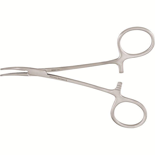 MILTEX HALSTED Mosquito Forceps, 4-3/4" (122mm), curved. MPN: 7-4