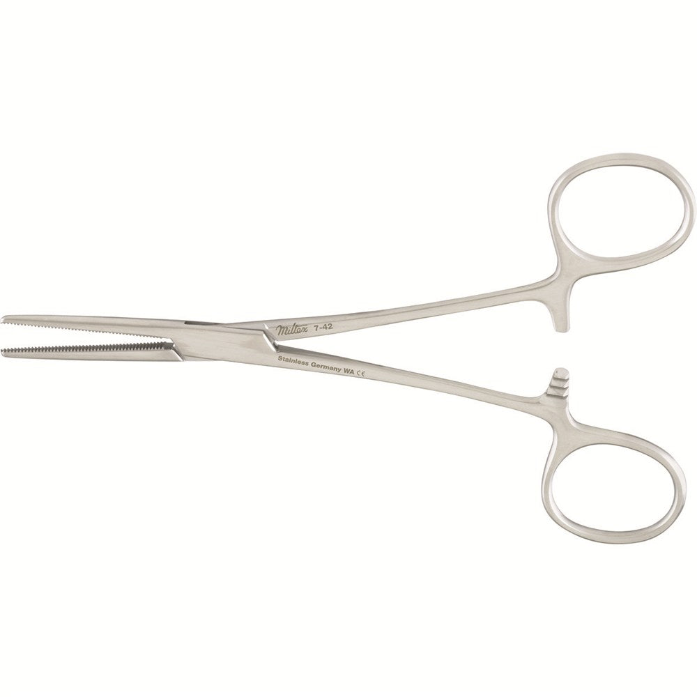 MILTEX CRILE Forceps, 5-1/2", straight. MPN: 7-42