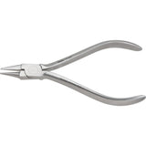 MILTEX Light Wire Bird Beak Pliers with Groove, Length= 5" (127 mm). MPN: 74-305