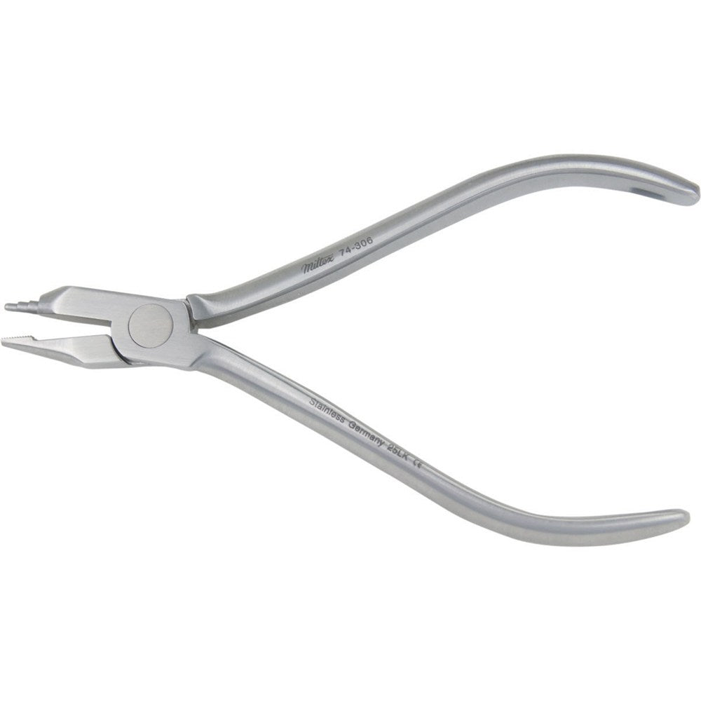 MILTEX Tweed Loop Forming Pliers, Length= 4-3/4" (121 mm). MPN: 74-306