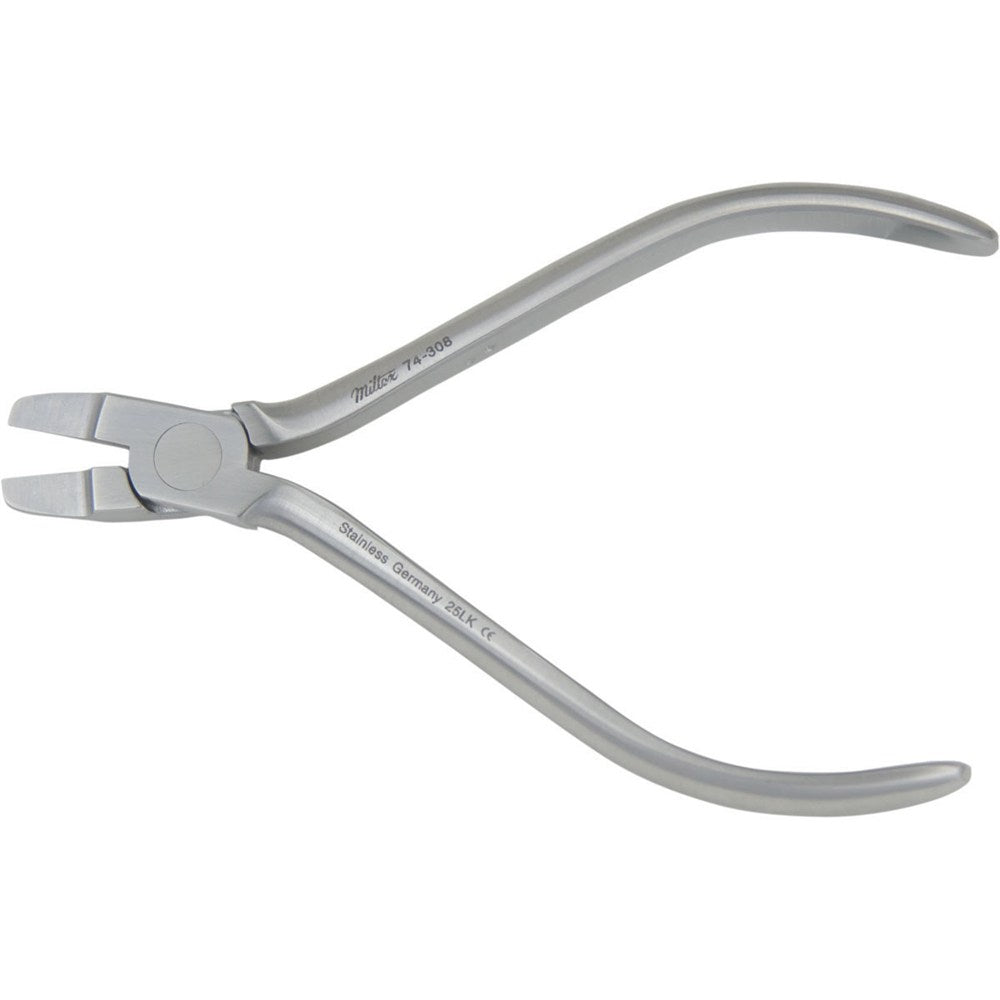 MILTEX Rectangular Arch Bending Pliers, Length= 4-3/4" (121 mm). MPN: 74-308