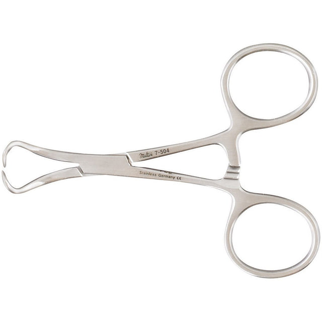 MILTEX BACKHAUS Towel Clamp, 3-1/2" (89mm). MPN: 7-504