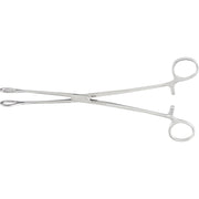 MILTEX FOERSTER Sponge Forceps, 9-3/4" (246mm), straight, serrated jaws. MPN: 7-600