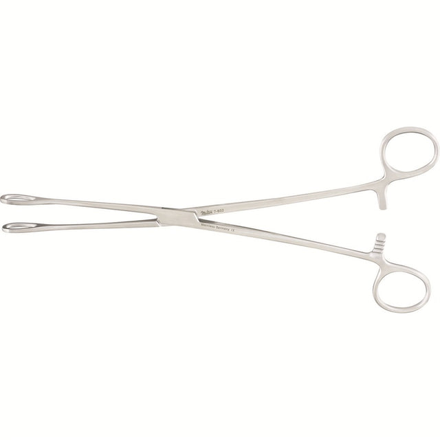 MILTEX FOERSTER Sponge Forceps, 9-1/2" (24.1 cm), straight, smooth jaws. MPN: 7-602