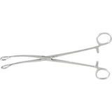 MILTEX FOERSTER Sponge Forceps, 9-1/2" (24.1 cm), curved, serrated jaws. MPN: 7-610