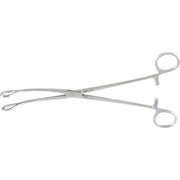 MILTEX FOERSTER Sponge Forceps, 9-1/2" (24.1 cm), curved, serrated jaws. MPN: 7-610