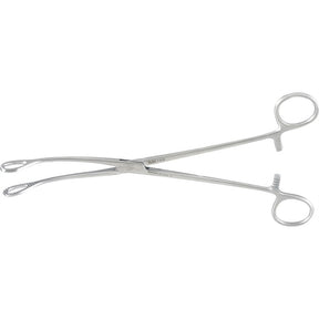 MILTEX FOERSTER Sponge Forceps, 9-1/2" (24.1 cm), curved, serrated jaws. MPN: 7-610