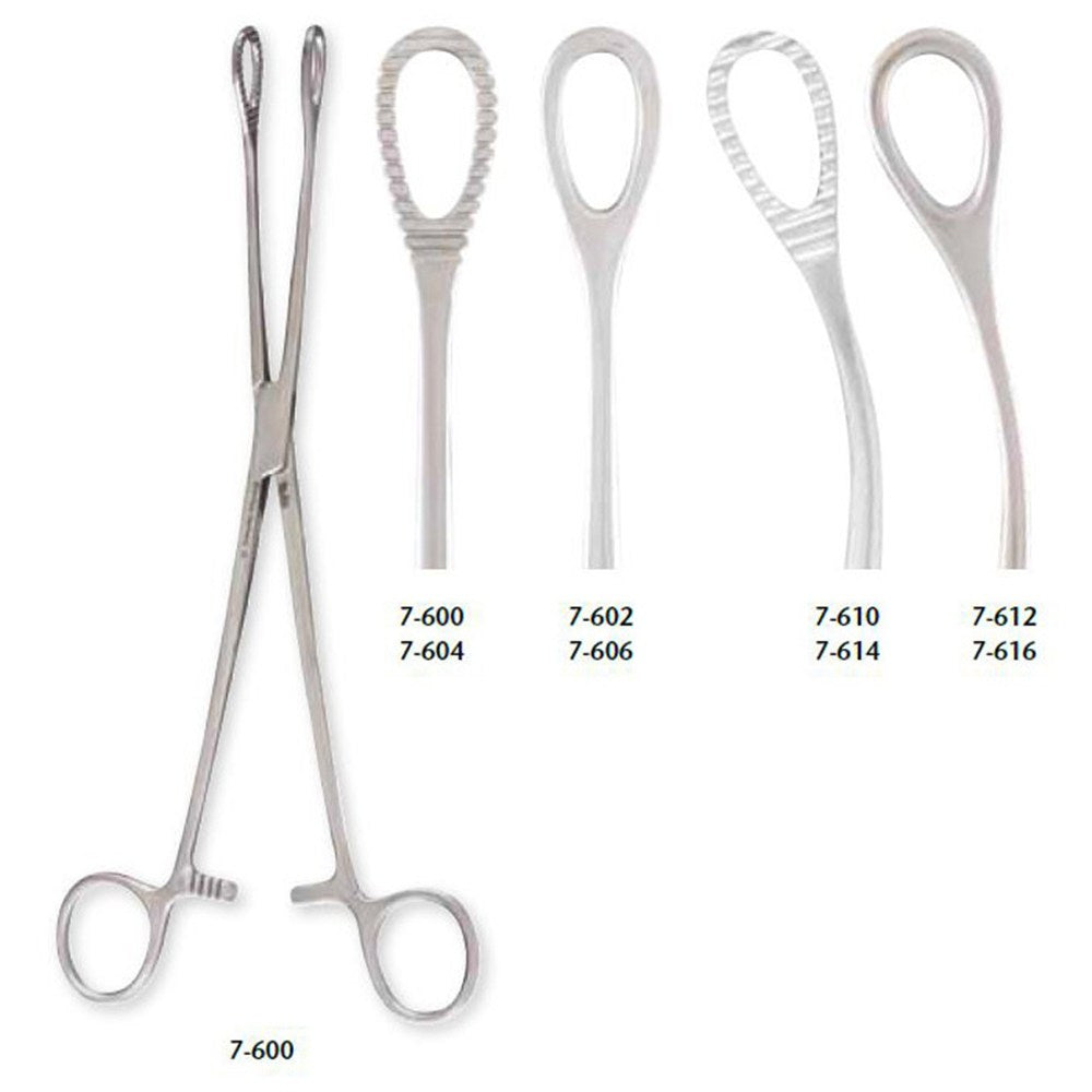 MILTEX FOERSTER Sponge Forceps, 9-1/2" (24.1 cm), curved, serrated jaws. MPN: 7-610 - Image 4