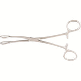 MILTEX FOERSTER Sponge Forceps, 7" (17.8 cm), curved, serrated jaws. MPN: 7-614