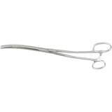 MILTEX BOZEMAN Sponge Forceps, 10-1/2" (26.7 cm), double curved, one large ring. MPN: 7-624