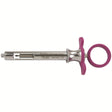 MILTEX GripRite Dental Aspirating Syringe CW, Pink Silicone Grips. MPN: 76-31