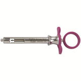 MILTEX GripRite Dental Aspirating Syringe CW, Pink Silicone Grips. MPN: 76-31
