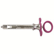 MILTEX GripRite Petite Dental Aspirating Syringe CW, Pink Silicone Grips. MPN: 76-41
