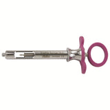 MILTEX GripRite Petite Dental Aspirating Syringe CW, Pink Silicone Grips. MPN: 76-41