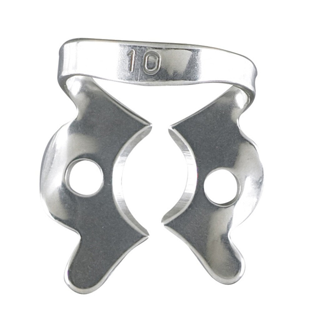 MILTEX Dental Dam Clamp, Molars, Style 10. MPN: 76D-10