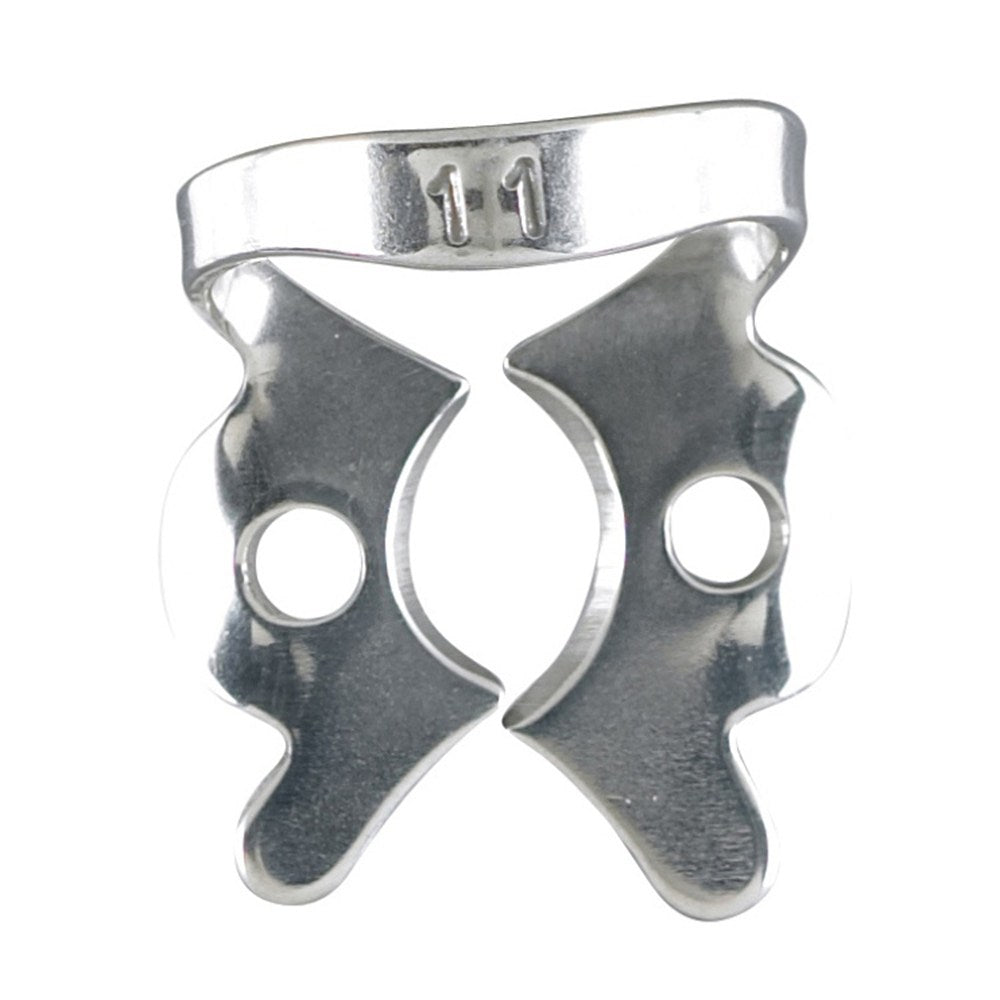 MILTEX Dental Dam Clamp, Molars, Style 11. MPN: 76D-11